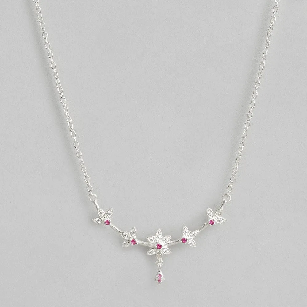 92.5 Cute Minimal Silver Necklace