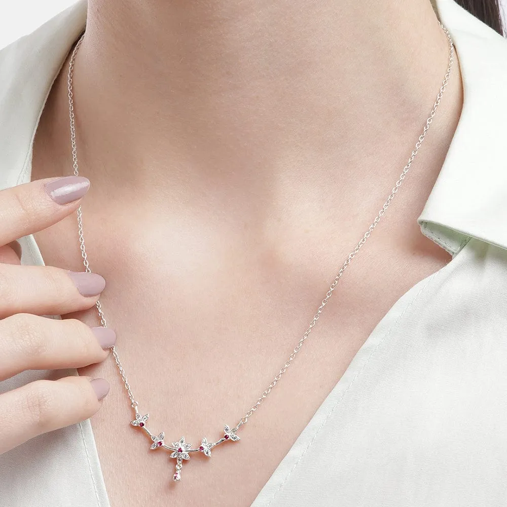 92.5 Cute Minimal Silver Necklace