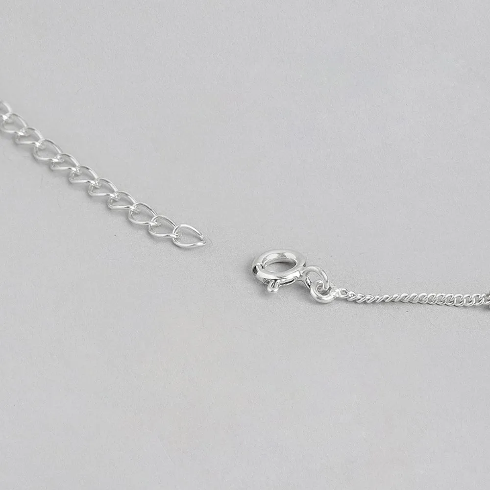 92.5 Silver Cubic Necklace