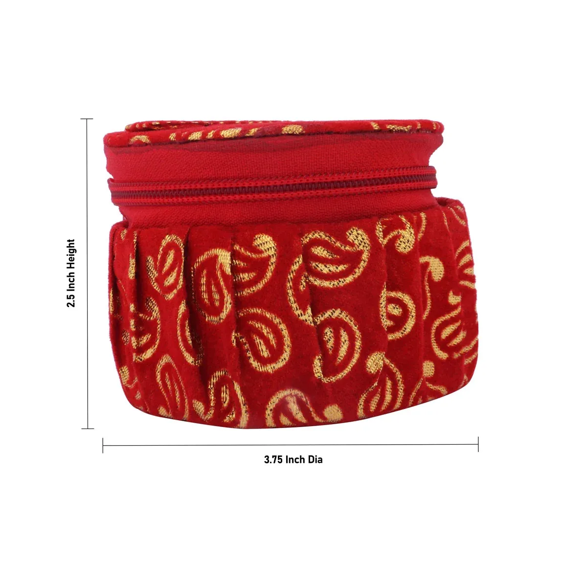 Bangle Pouch - 2.5 x 3.75 Inches | Kalamkari Bangle Organizer Pouch for Women