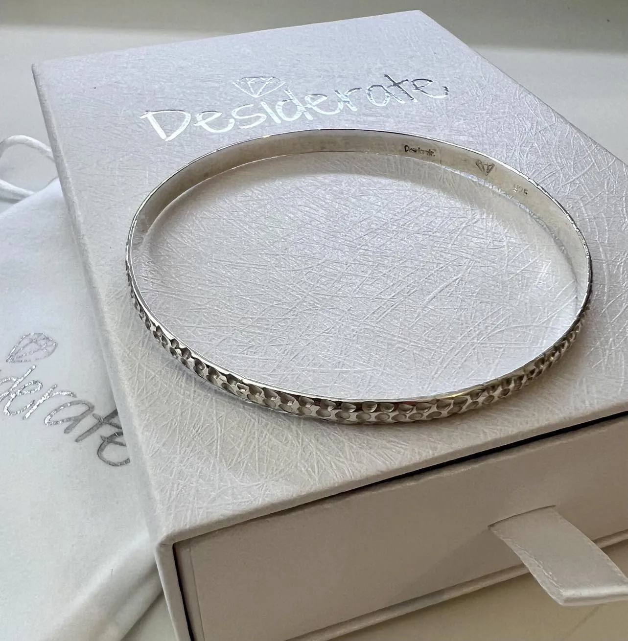 Beaten Bangle 5 MM