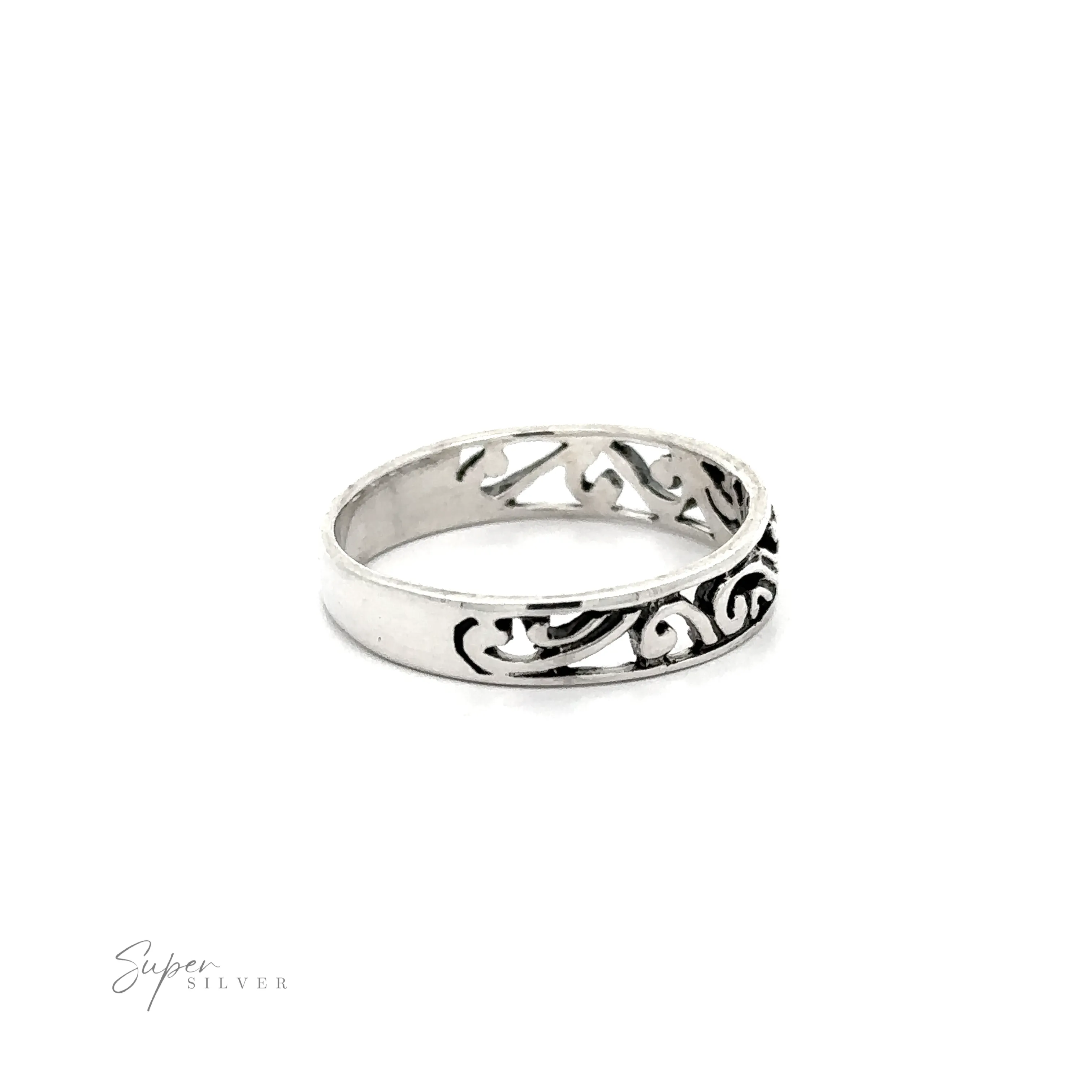 Beautiful Open Filigree Band