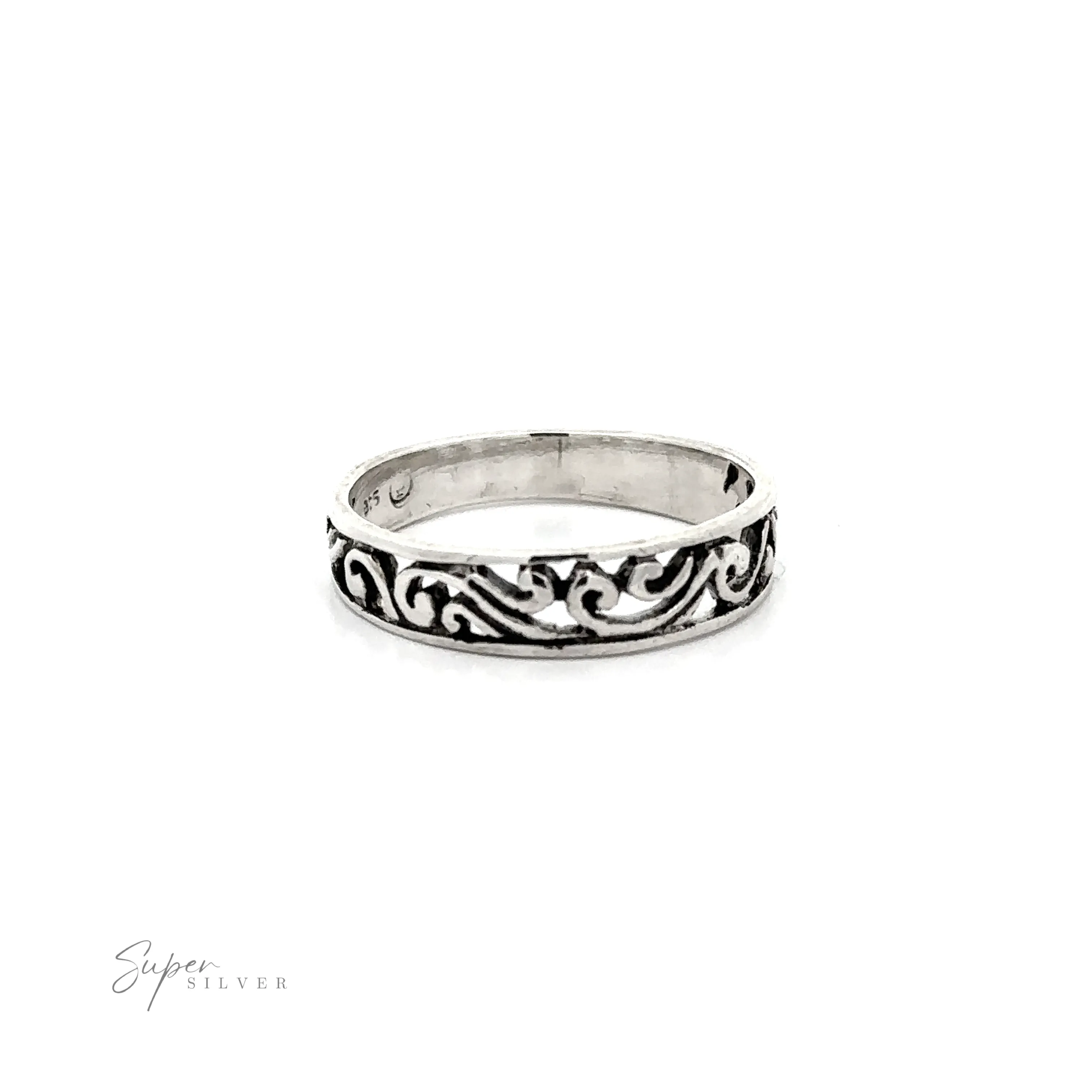 Beautiful Open Filigree Band