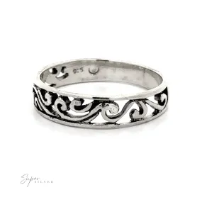 Beautiful Open Filigree Band