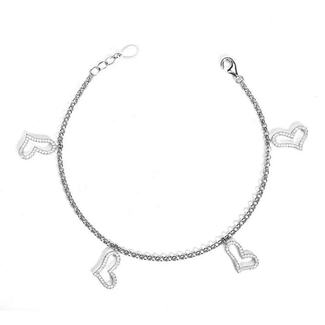 Blooming Love Charm 925 Silver Bracelets