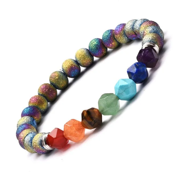 Celestial planets buddha bead bracelet