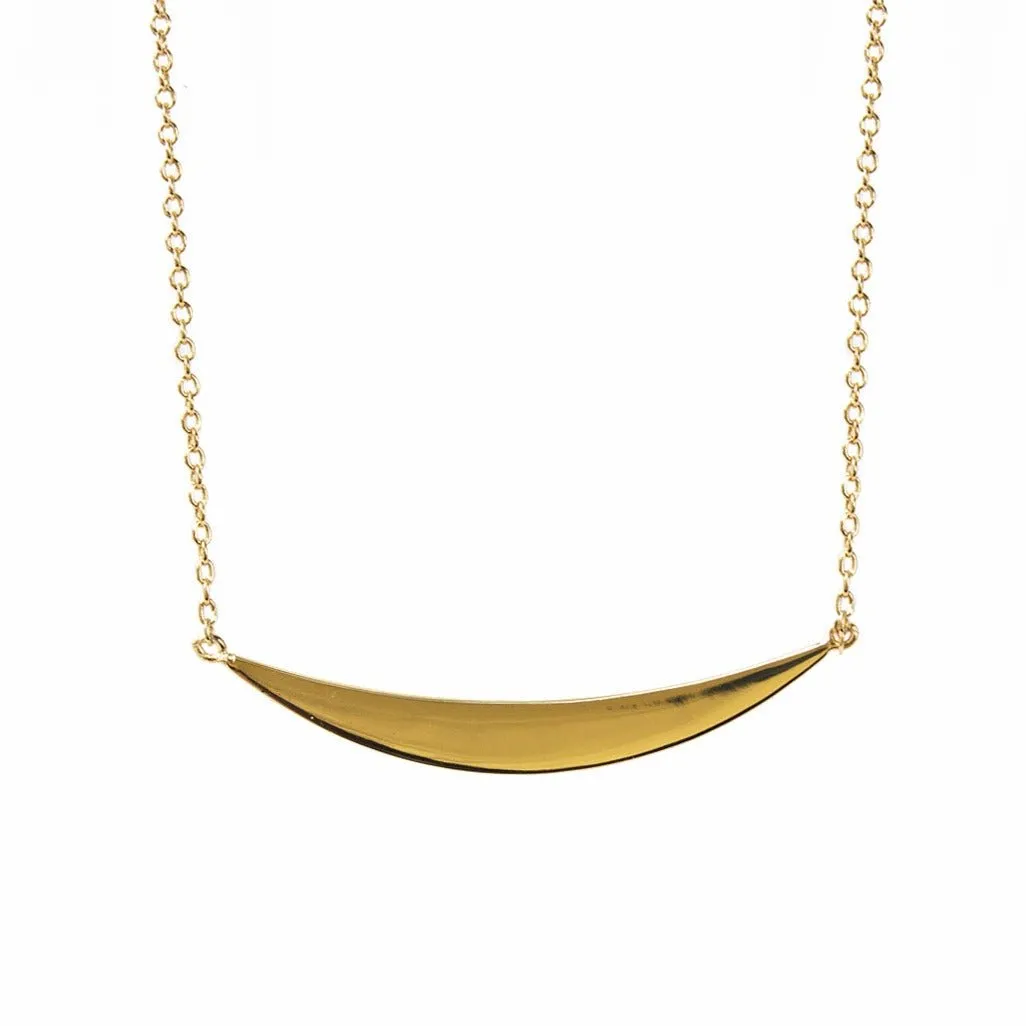 Crescent Bar Necklace