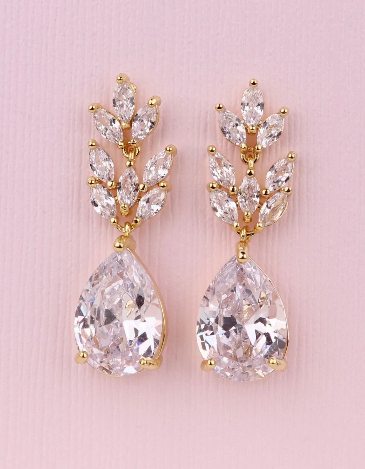 Crystal Wedding Earrings