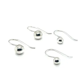 Dainty Fixed Ball Earrings