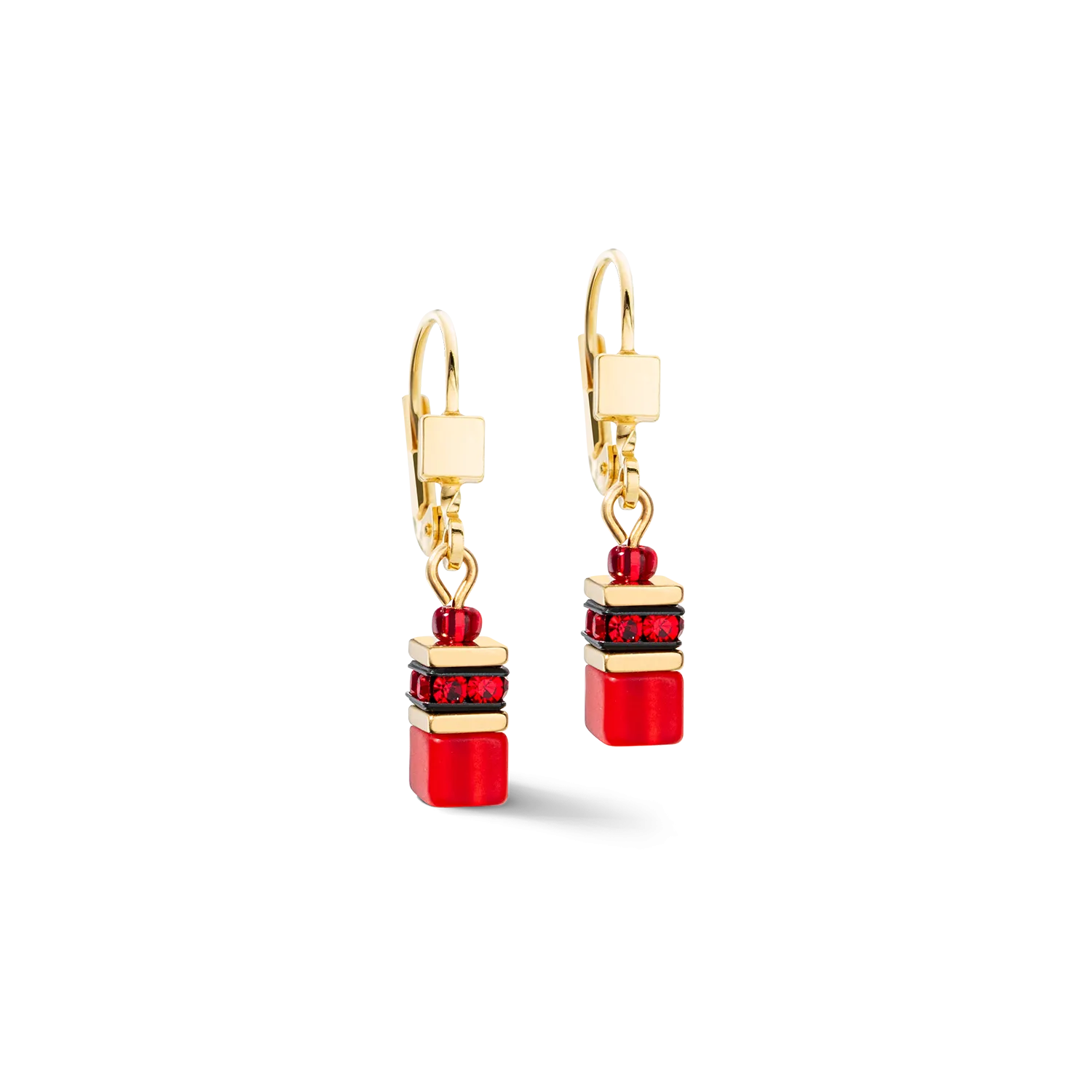 GeoCUBE® Iconic Lite Earrings Red