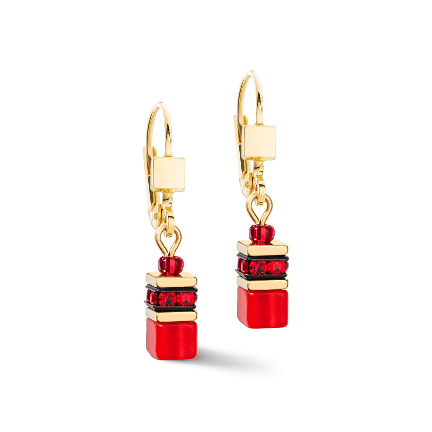 GeoCUBE® Iconic Lite Earrings Red