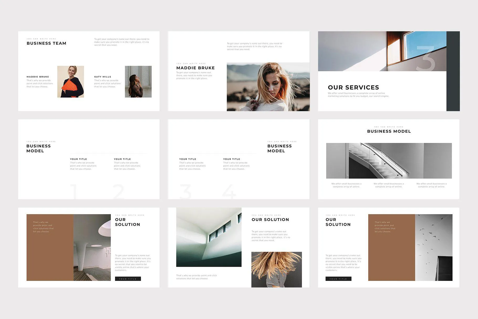 Grace Minimal Keynote Template