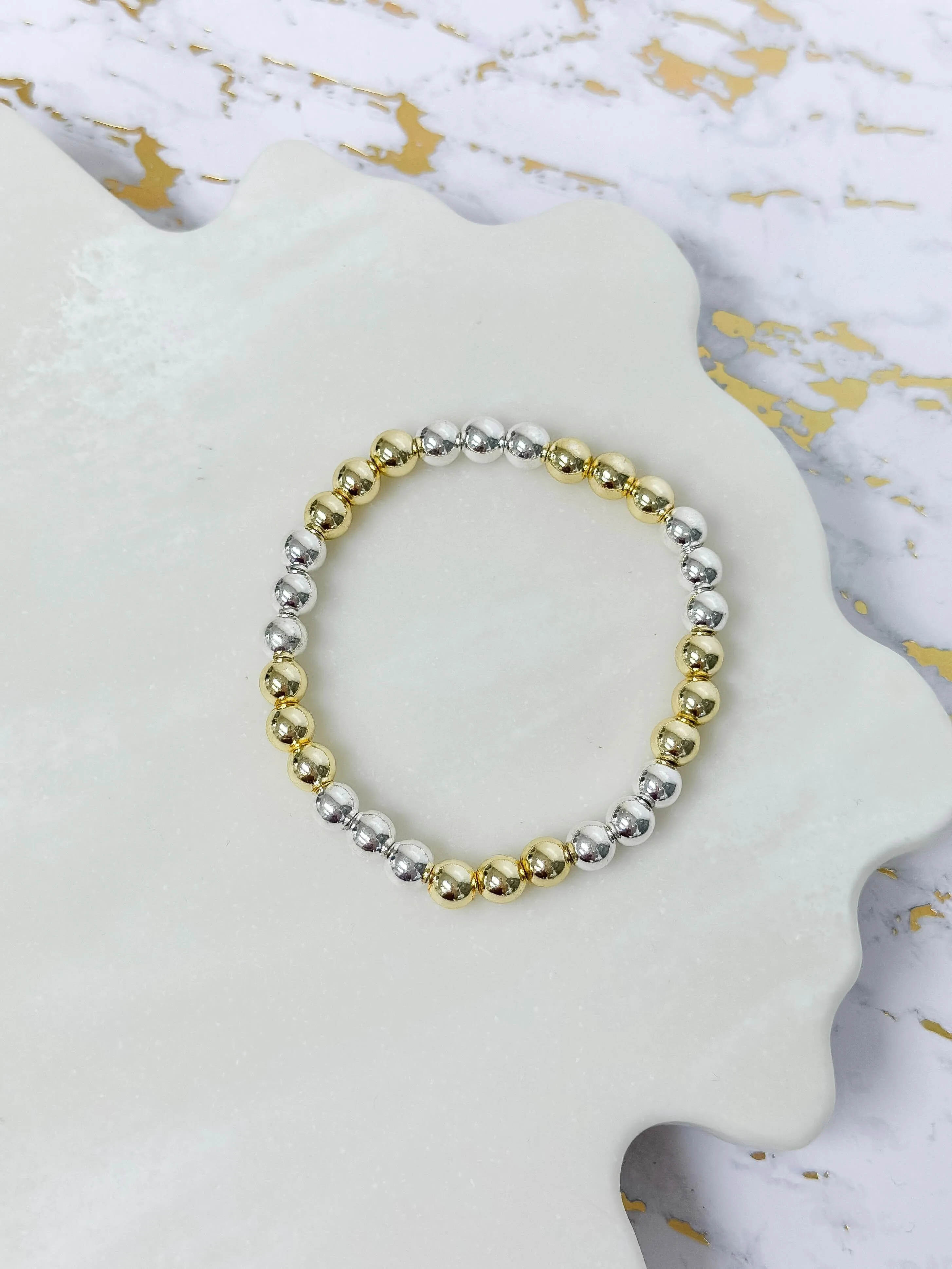 Harper Two Tone Bracelet by Lauren Kenzie