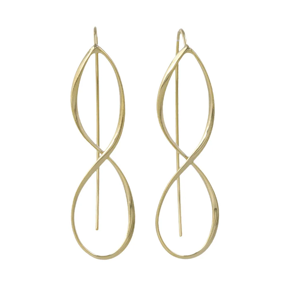 Infinity Threader Earrings