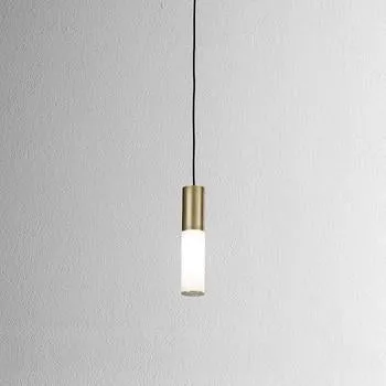 Italian Made Brass Single Pendant Light