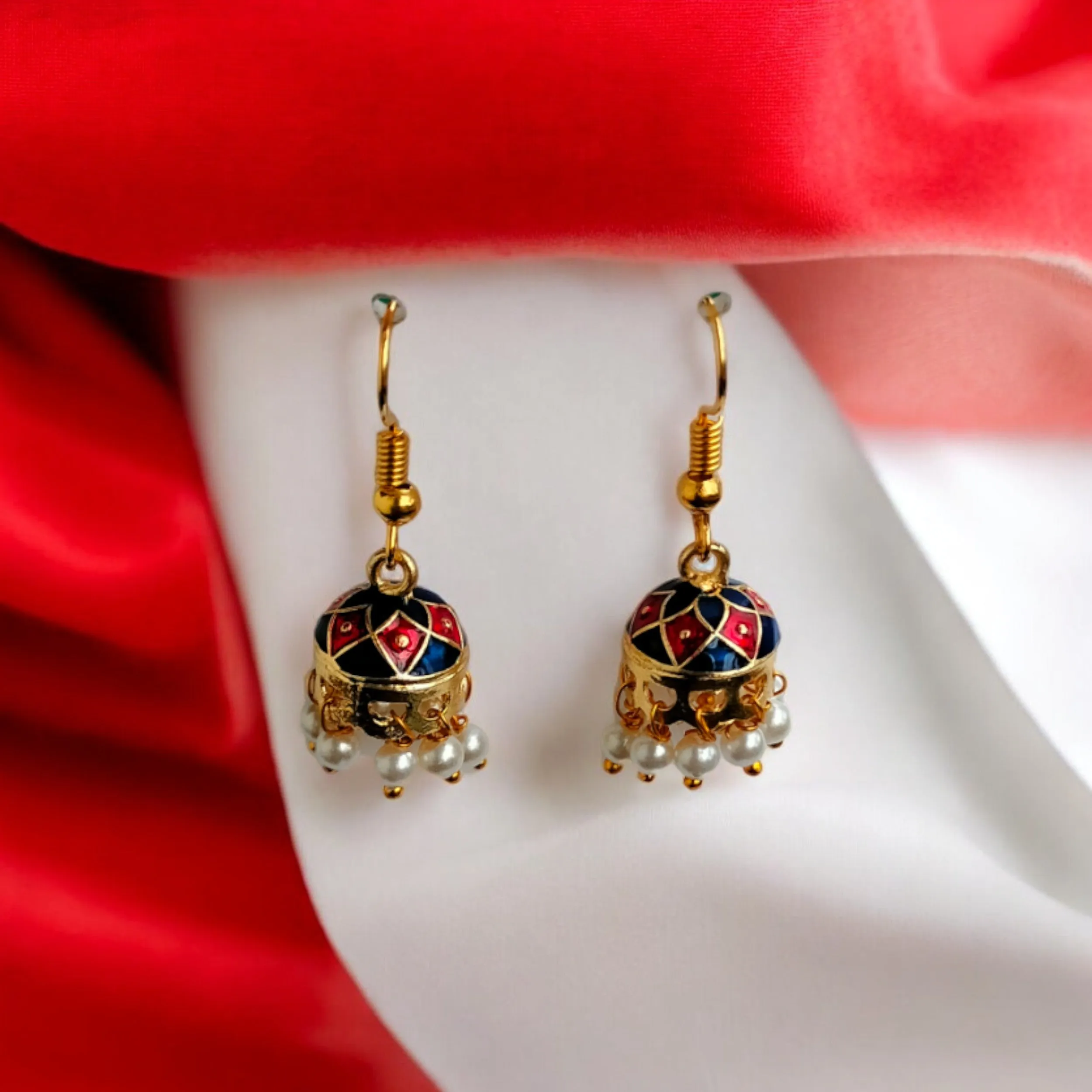 Jewelestia Royal Dome Jhumkas