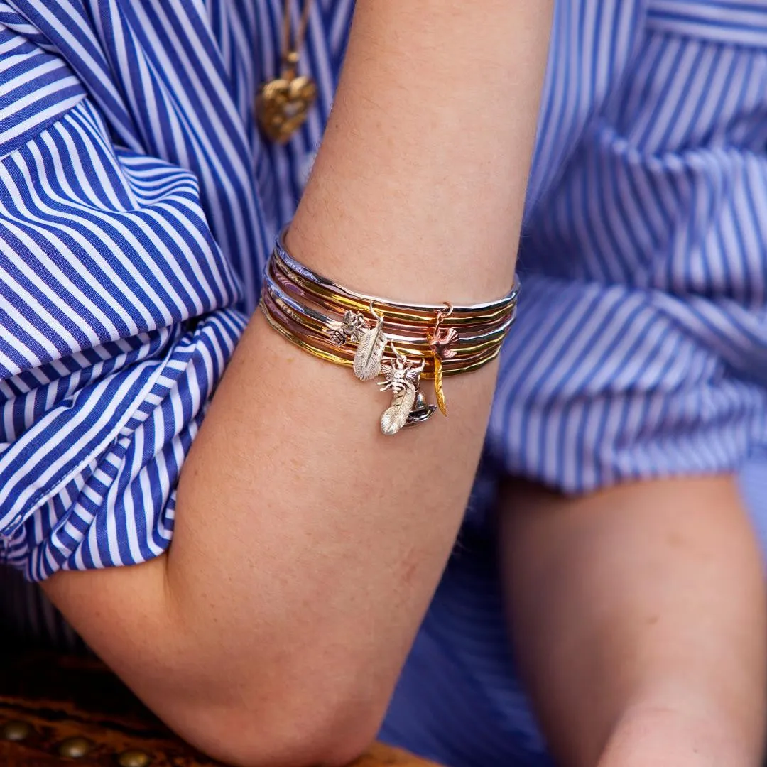 Key Bangle | Gold - Silver