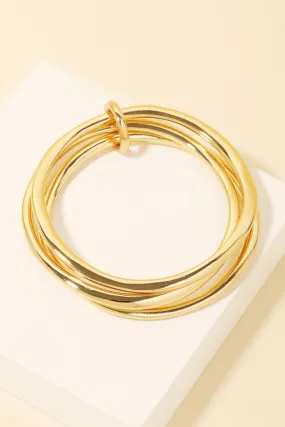 Layered Tube Bangles