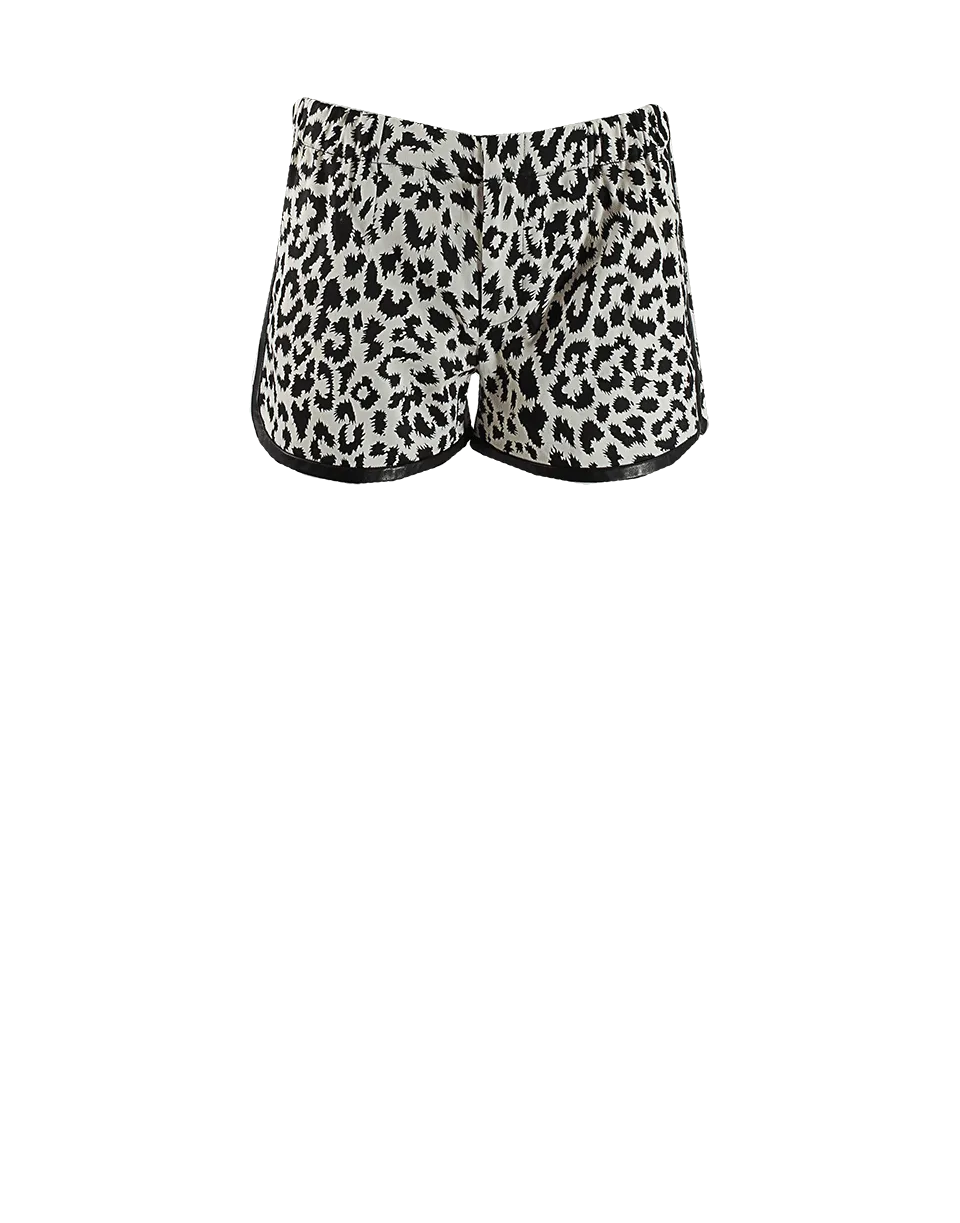 Leopard Mini Short