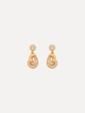 Love Knot Drop Earrings