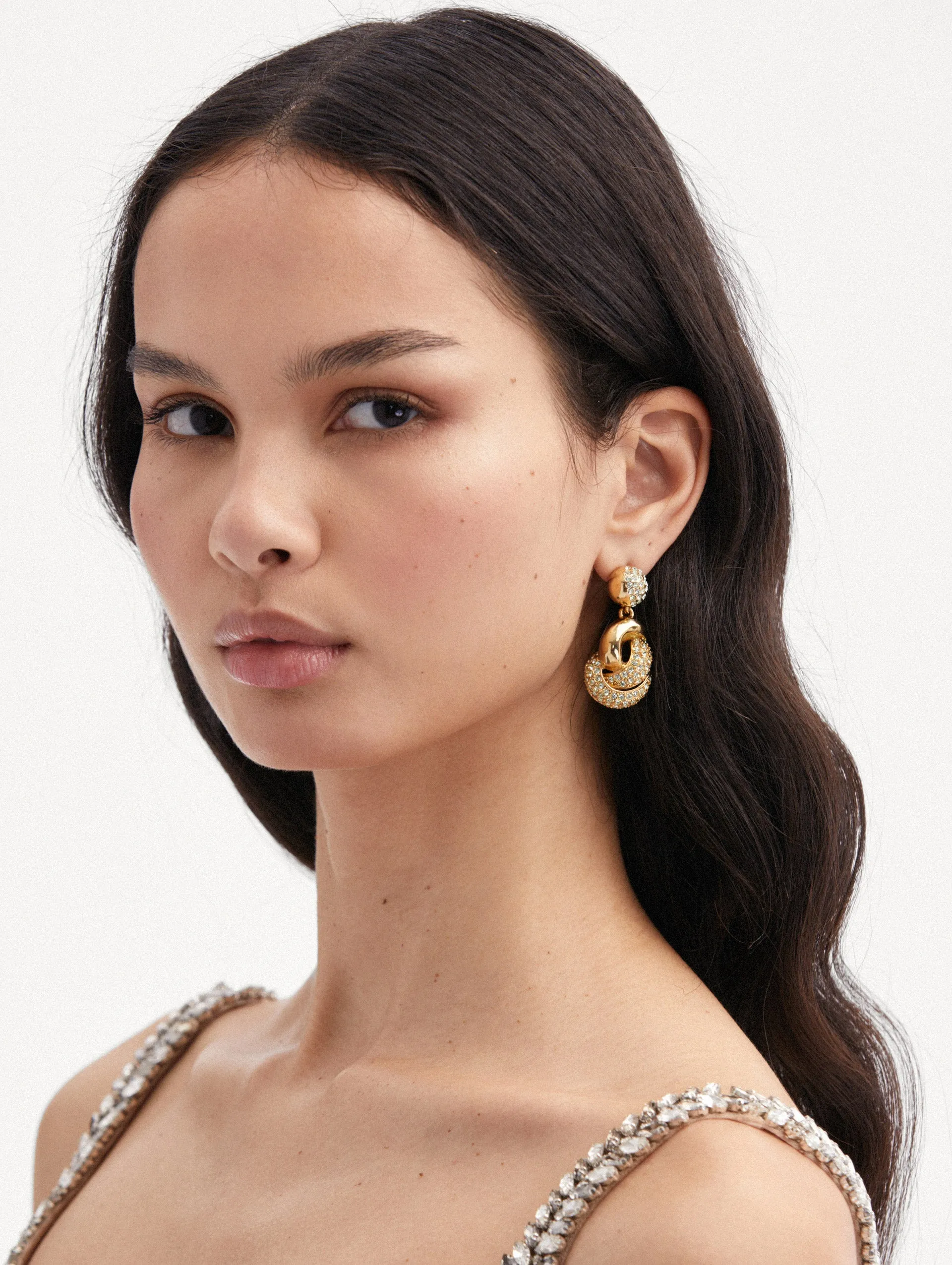 Love Knot Drop Earrings