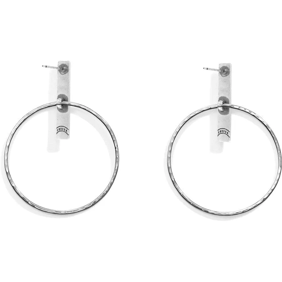 Marrakesh Soleil Post Hoop Earrings