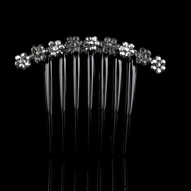 Molans Vintage Flower Crystal Hairpins