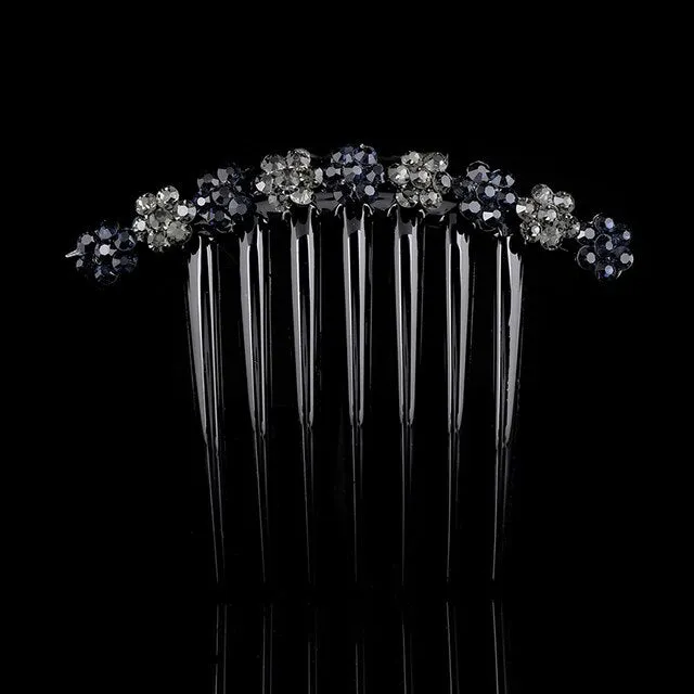 Molans Vintage Flower Crystal Hairpins