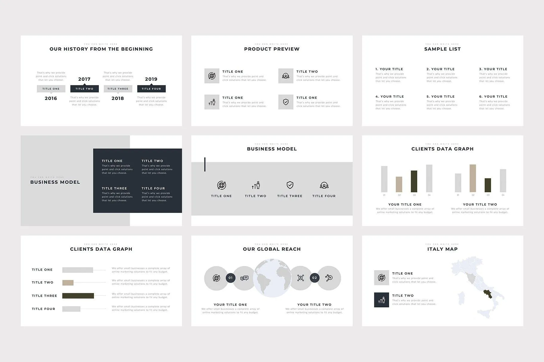 Monsieur PowerPoint Template