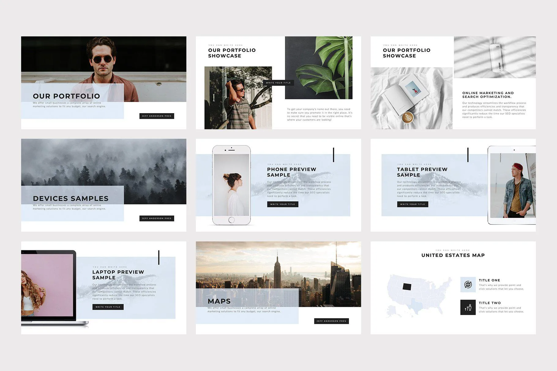 Monsieur PowerPoint Template