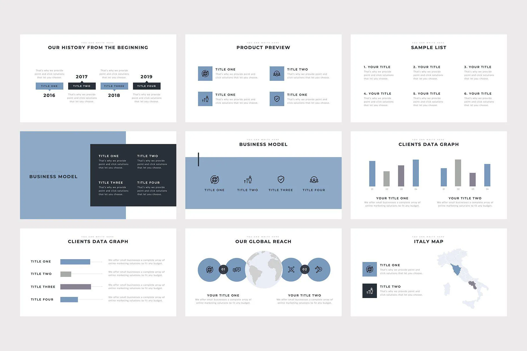 Monsieur PowerPoint Template