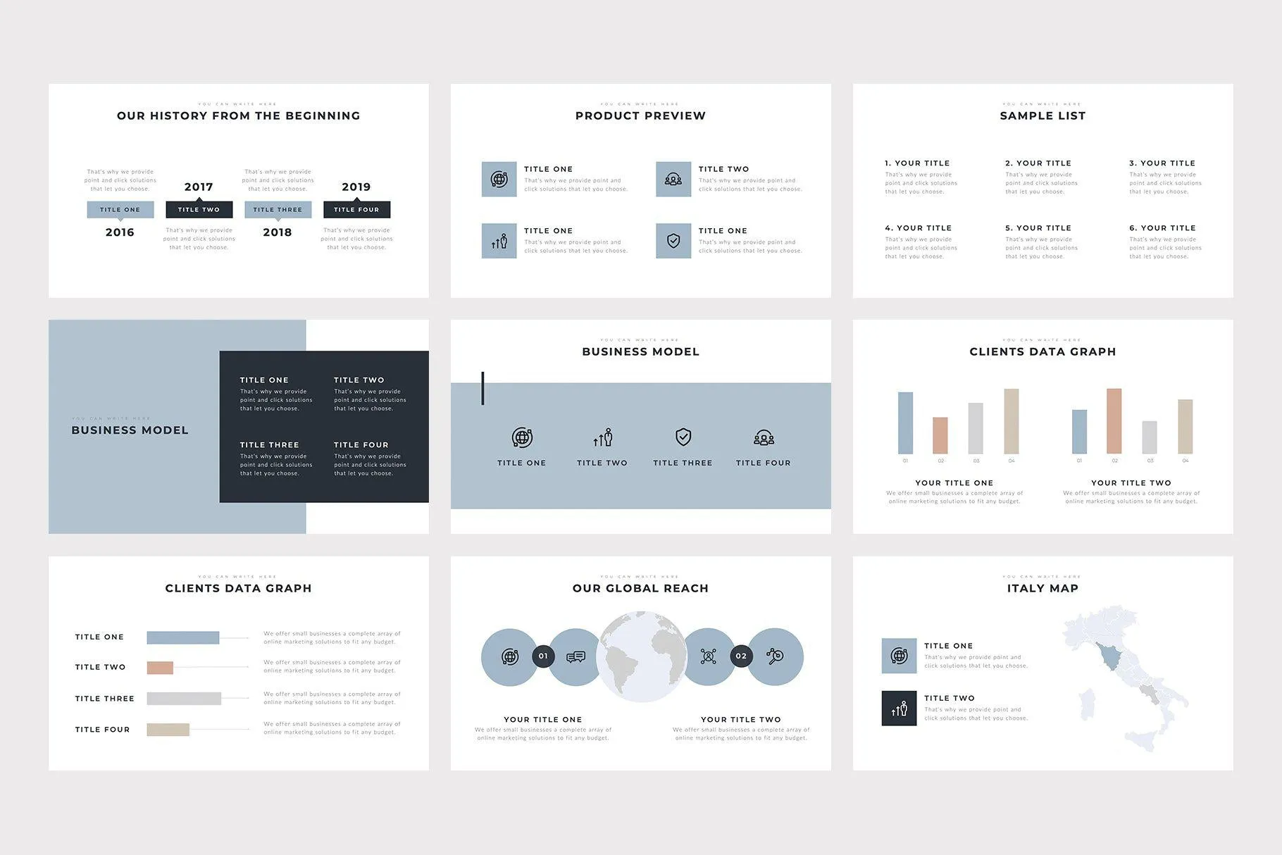 Monsieur PowerPoint Template