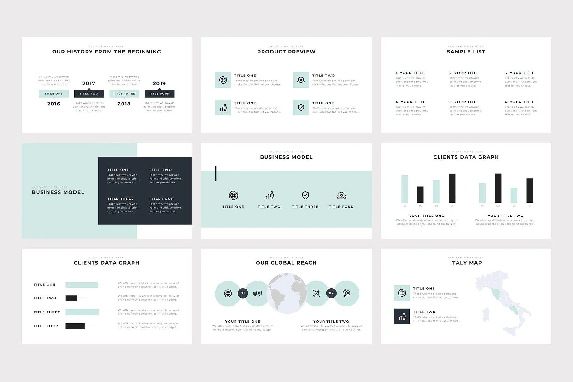 Monsieur PowerPoint Template