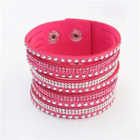 Multilayer Leather Bracelet Christmas Gift Charm Bracelets Vintage Jewelry For Women Pulsera