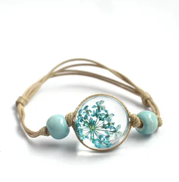 New Glass Jewelry Ball Bracelet