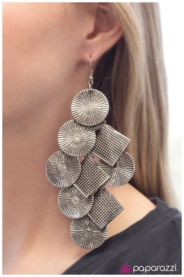 Paparazzi Earring ~ Mix and Match - Silver