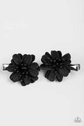 Paparazzi Hair Accessories ~ The Love BUD - Black