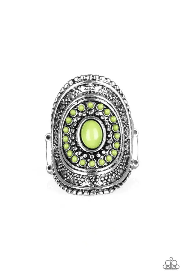 Paparazzi Ring ~ Adventure Venture - Green