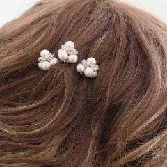 Pearl Hair Pins Set Bouquet