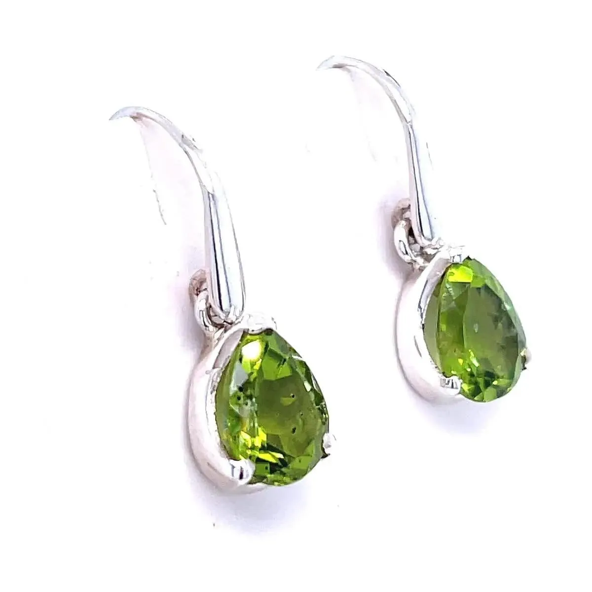 Peridot Sterling Silver Earrings