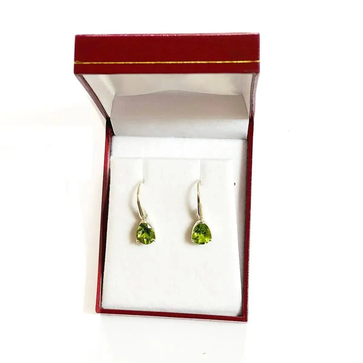 Peridot Sterling Silver Earrings