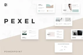 Pexel Minimal PowerPoint Template