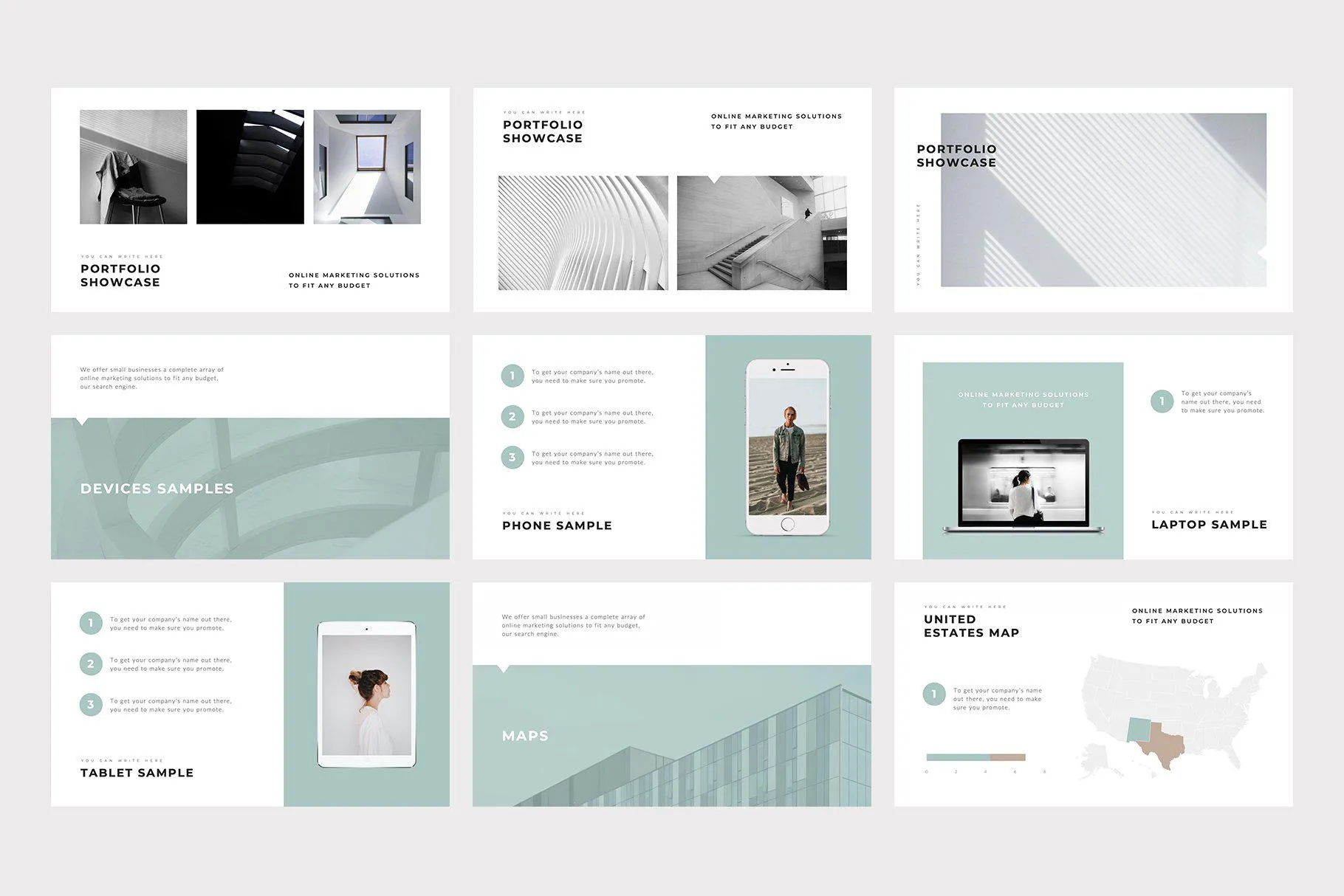 Pexel Minimal PowerPoint Template