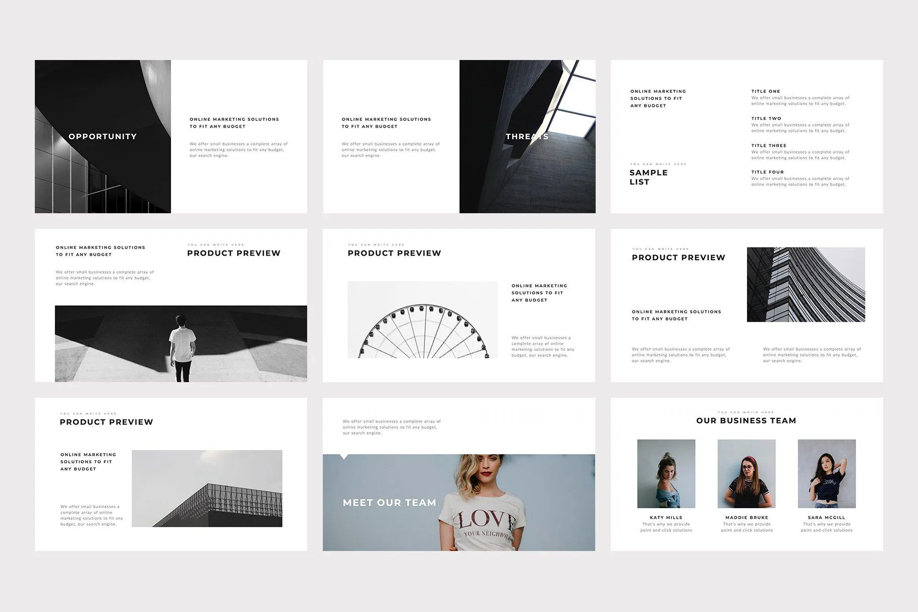 Pexel Minimal PowerPoint Template