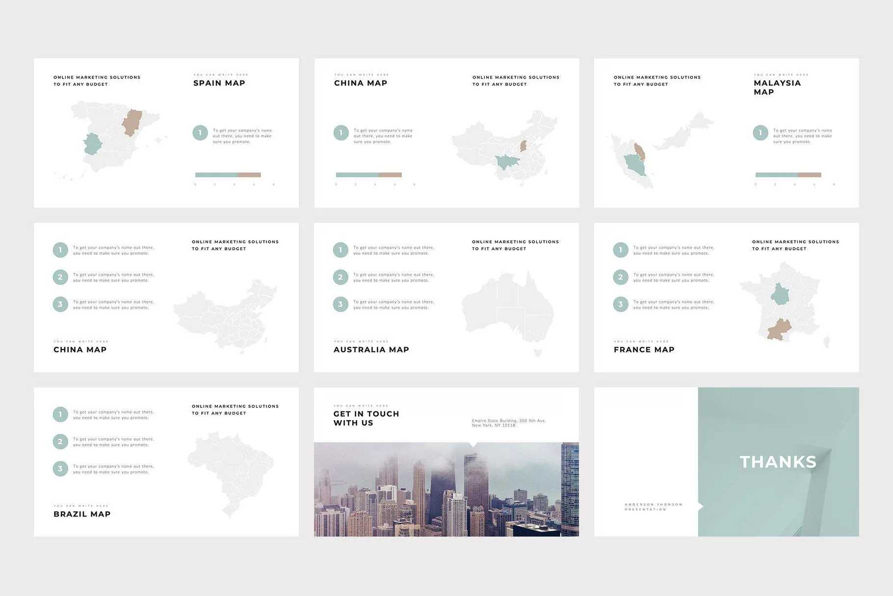 Pexel Minimal PowerPoint Template