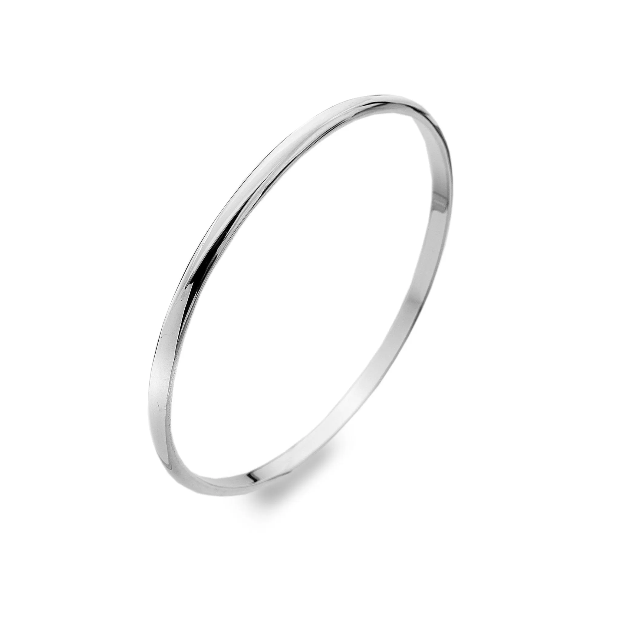 Plain Oval Bangle