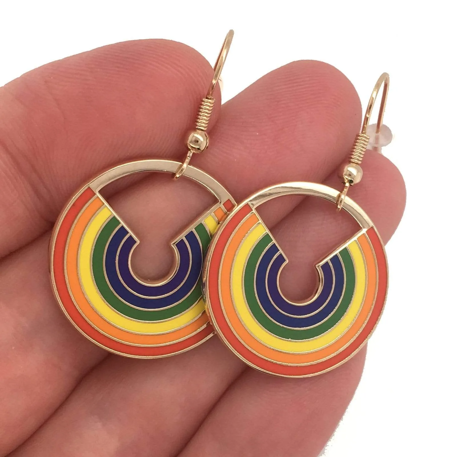 Pride Rainbow Drop Earrings