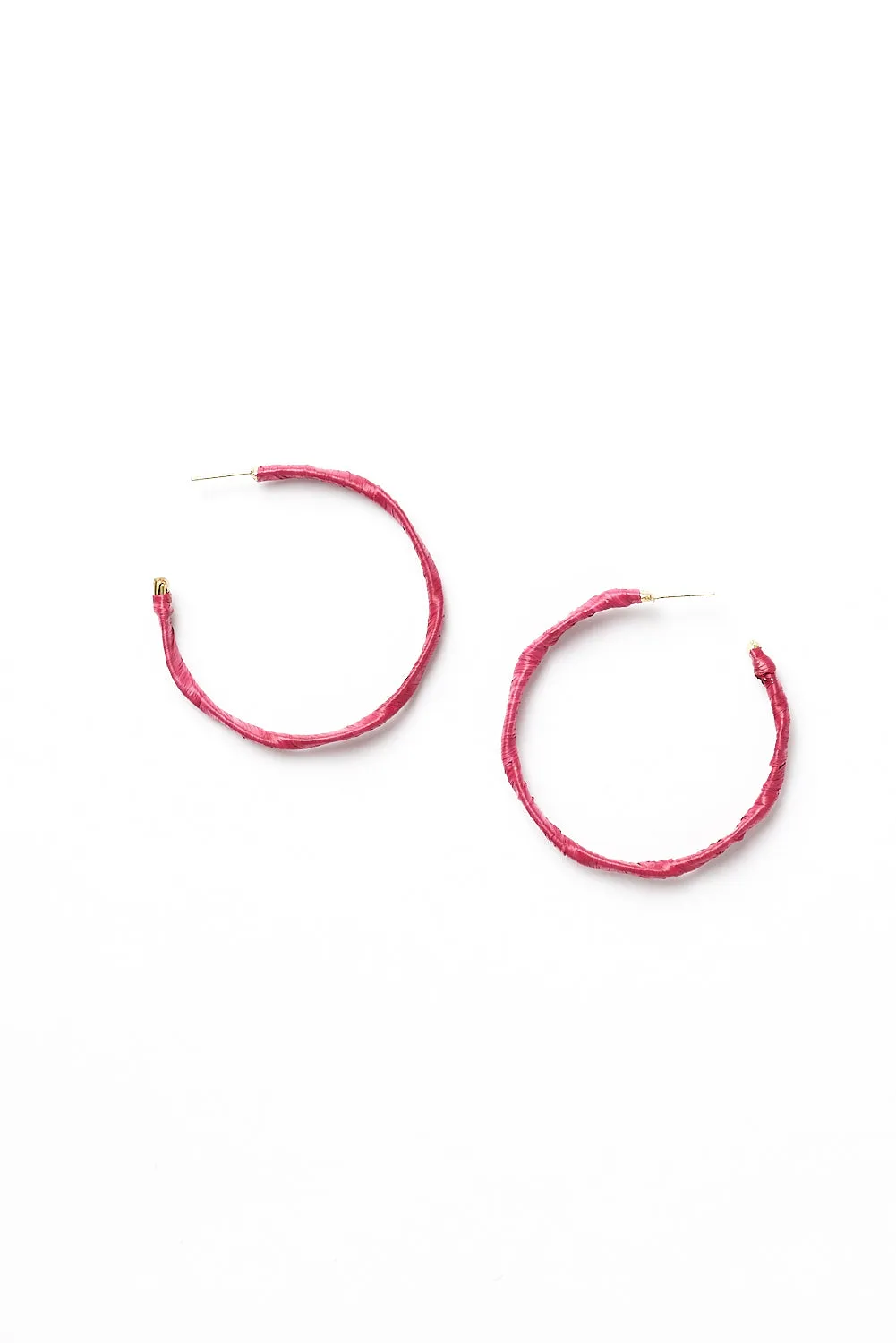 Sicily Earrings in Hot Pink