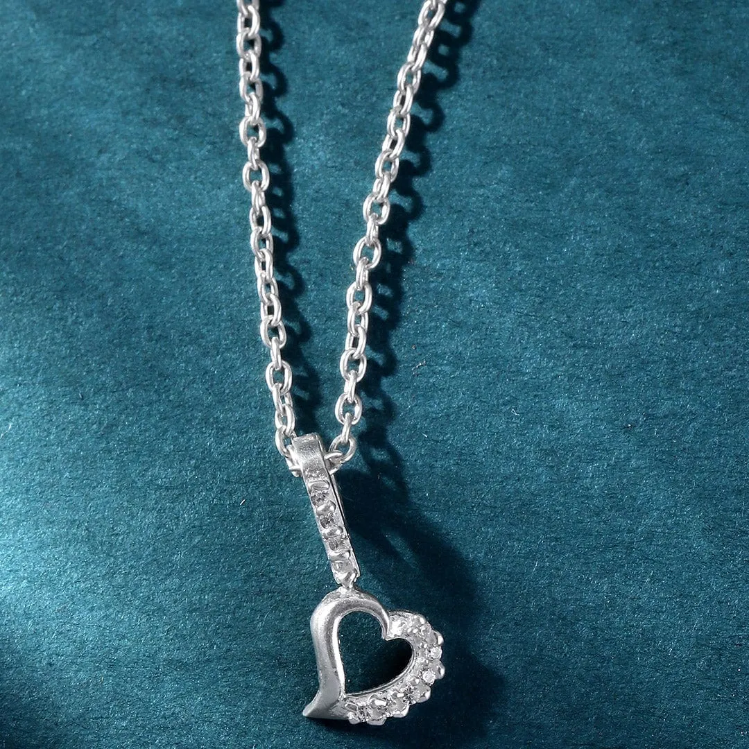 Silver Heart Necklace