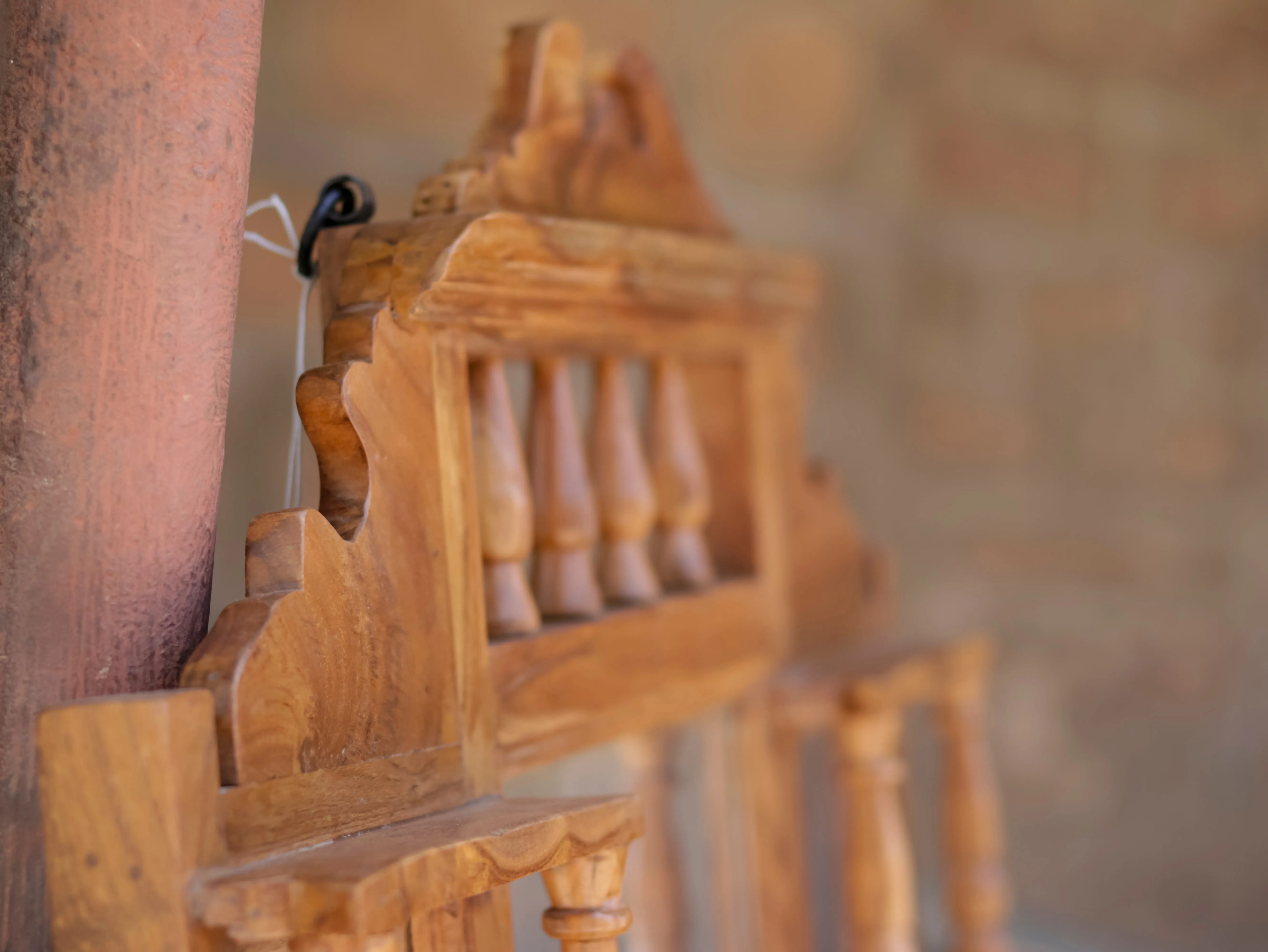 Simple Carved Mirror